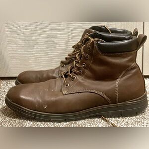 Denver by Highland Creek Mens Brown Lace-Up Hiking Boots Shoes Size 11